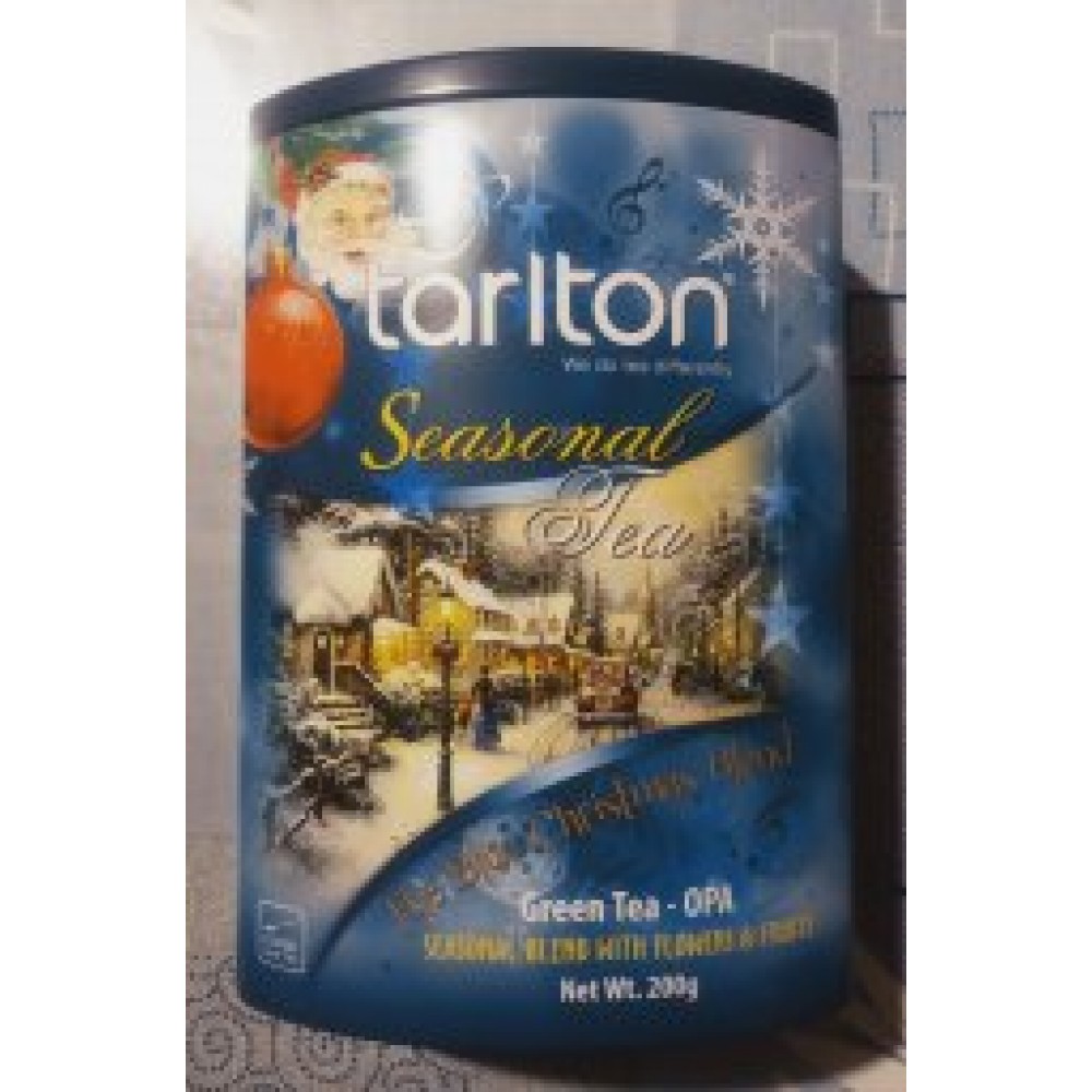 Чай "Tarlton" Сияющее Рождество, 200 г ж/б