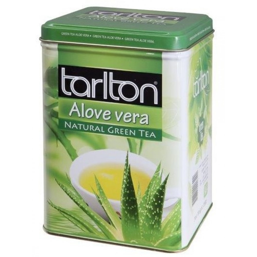 Чай "Tarlton" зелений "Aloe Vera", 250 г з/б