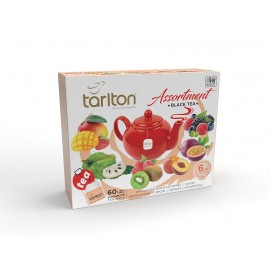 Чай Tarlton черный Assortment Black Tea 60 шт х 2 г