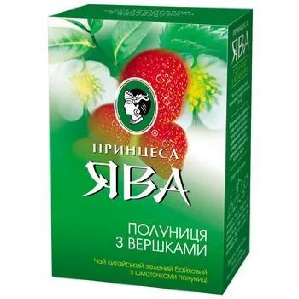 Чай "Принцеса Ява" Полуниця з вершками 85г