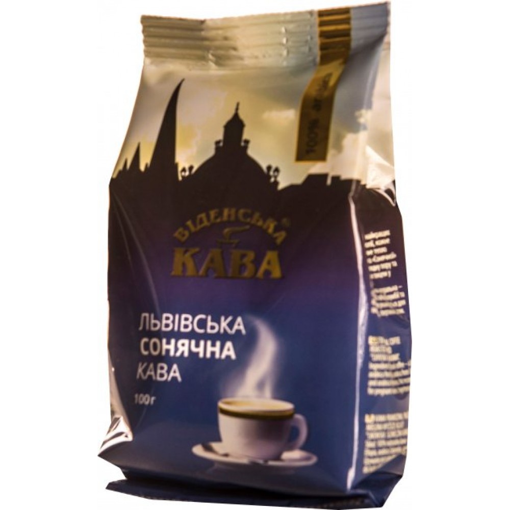 Кофе "Віденська Кава" Сонячна 100 г молотый