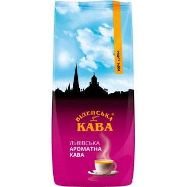 Кофе "Віденська Кава" Ароматна 250 г зерно