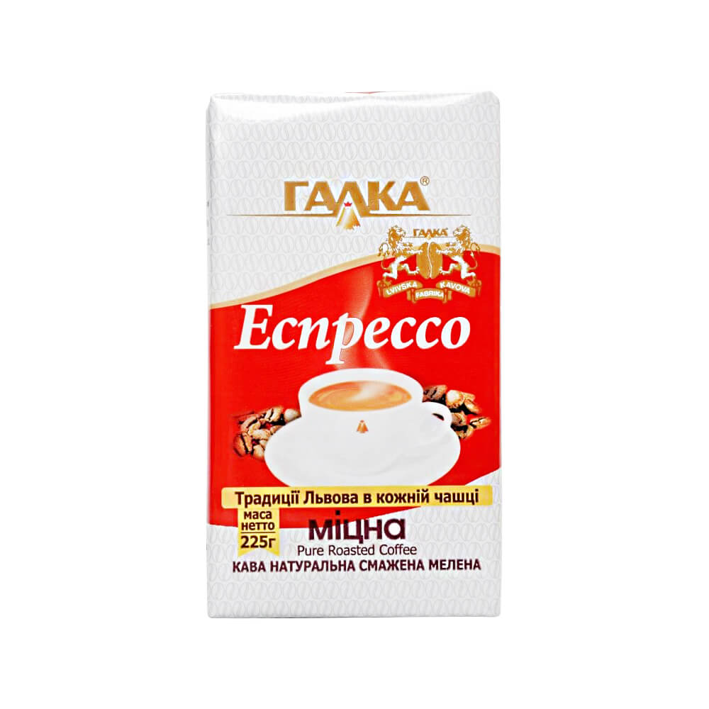 Кава "Галка" Еспресо мелена, 225 г
