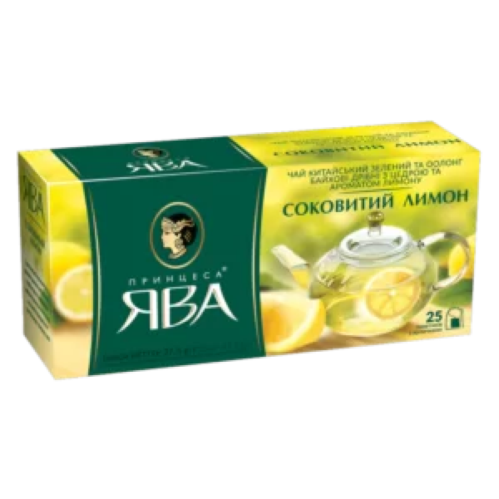 Чай "Принцеса Ява" лимон 25ф/п