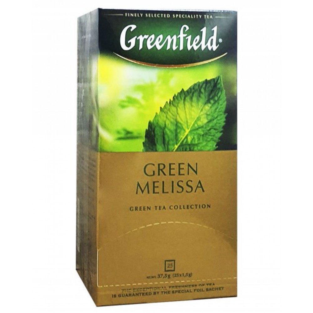 Чай "Greenfield" Green Melissa 25 ф/п