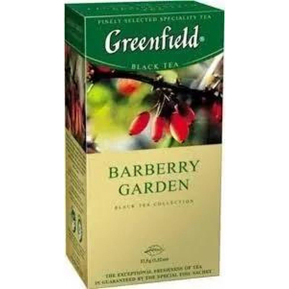 Чай "Greenfield" Barberry Garden 25 ф/п