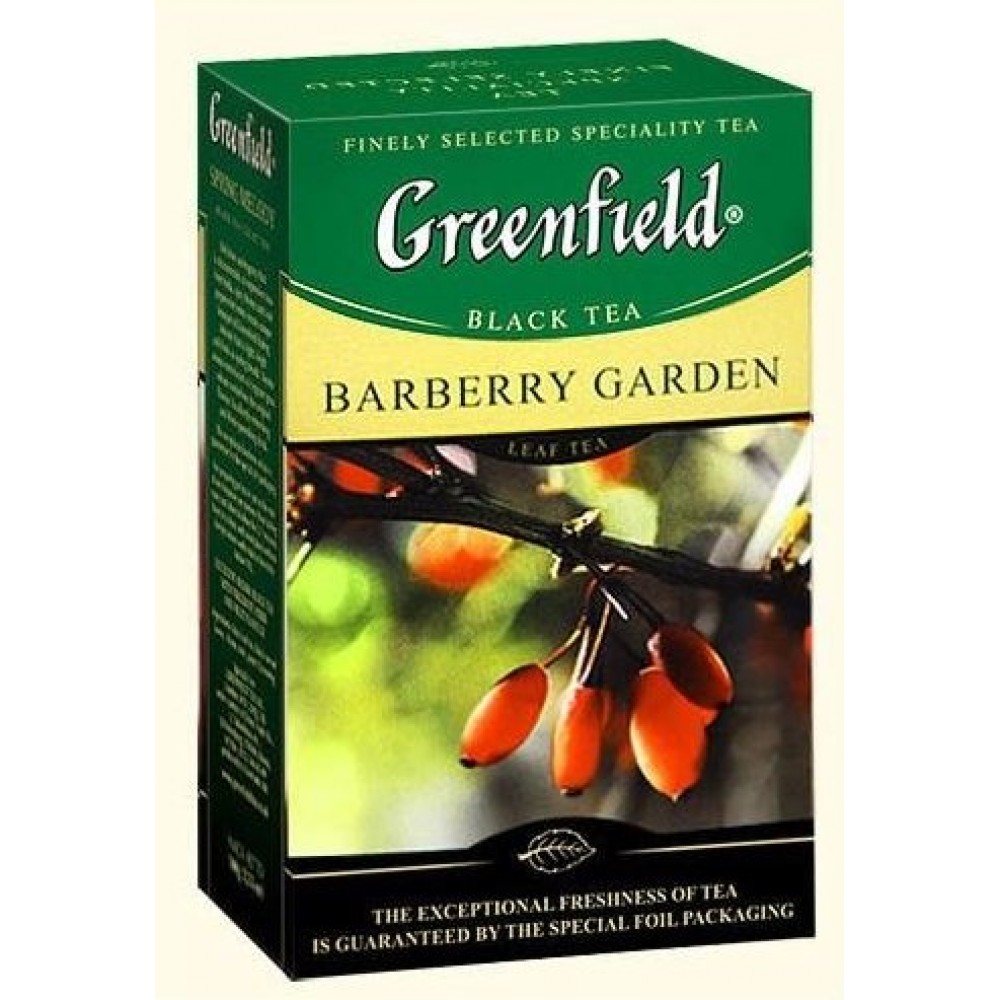 Чай "Greenfield" Barberry Garden 100 г