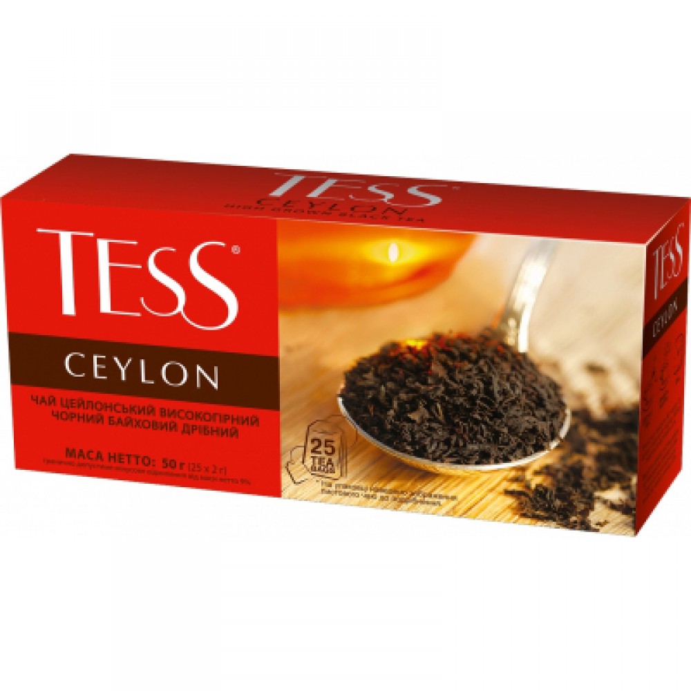 Чай "Tess" Ceylon 25 ф/п