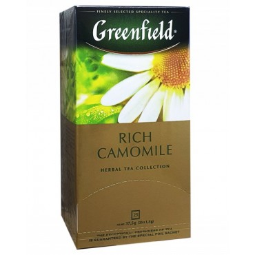 Чай "Greenfield" Rich Camomile 25 ф/п