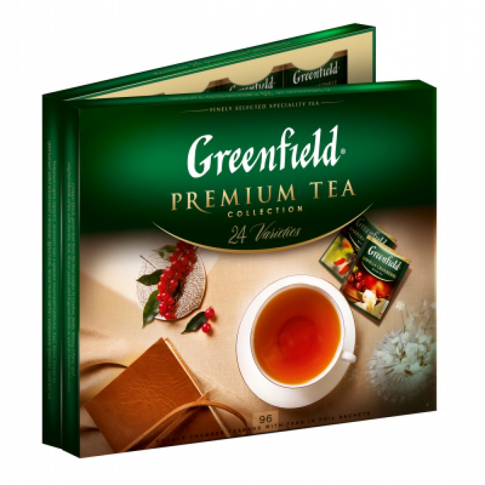 Чай "Greenfield" Ассорти, 96 пакетов