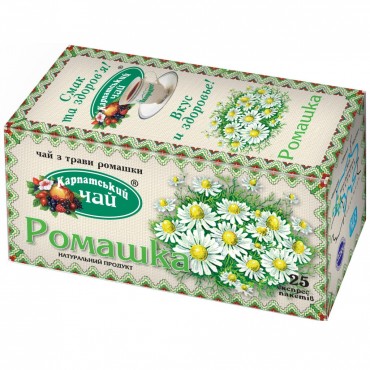 Чай "Карпатский чай" Ромашка 20п