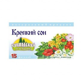 Чай "Карпатська Лiчниця" Крепкий Сон  20*2 г