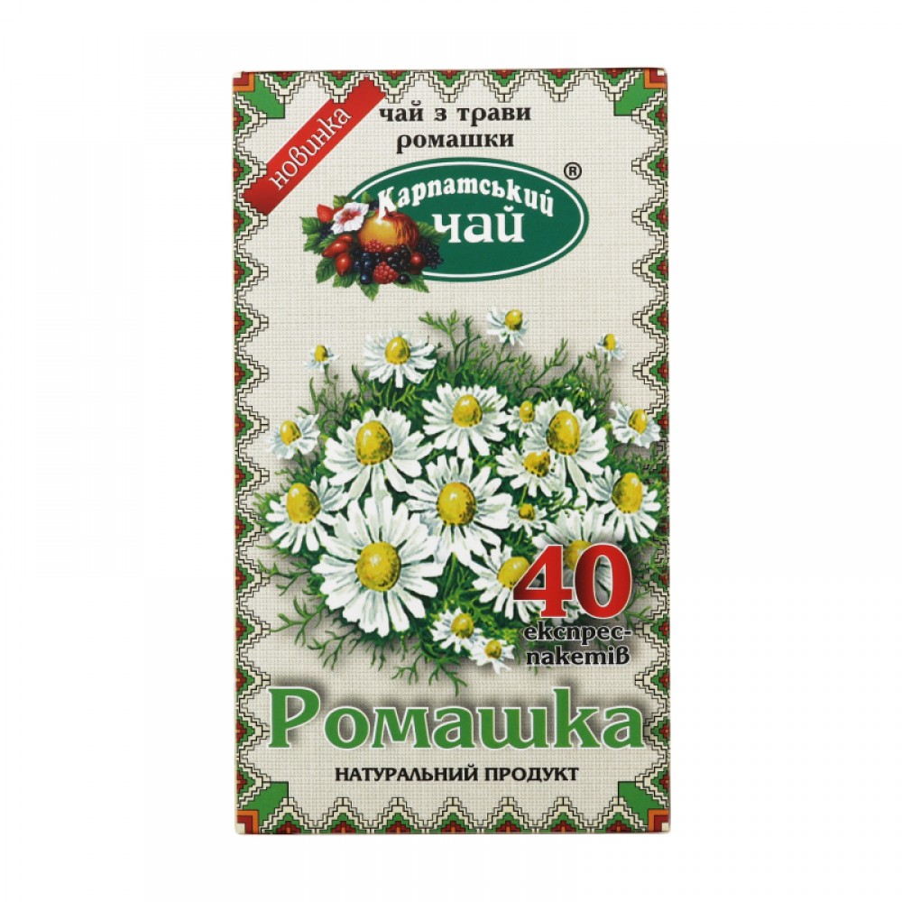Чай "Карпатский чай" Ромашка 40п