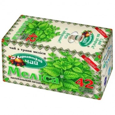 Чай Мелисса, 40пак. по 1,35г. Карпатский