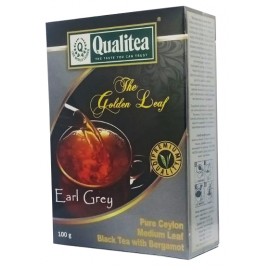 Чай Qualitea Earl Grey листовий 100 грам