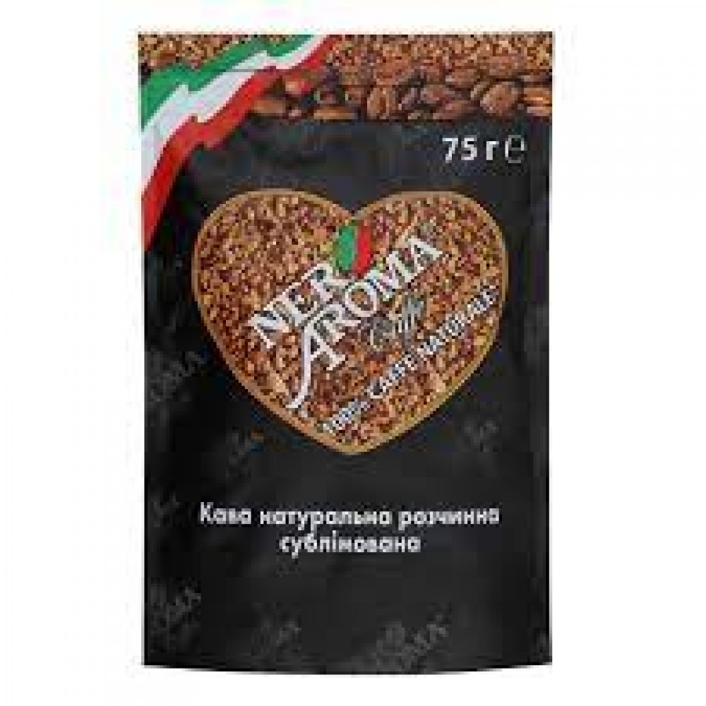 Кава розчинна сублімована Nero Aroma Classico 75 грам