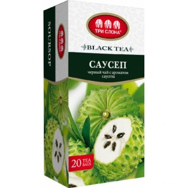 Чай "Три Слона" Саусеп 20 ф/п