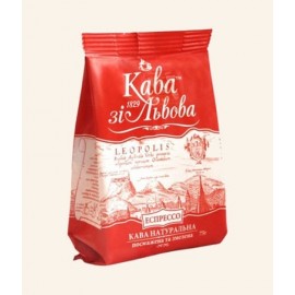 Кофе "Кофе из Львова" "Эспрессо", 75 г молотый