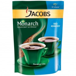 Кофе "Jacobs" Monarch без кофеина, 60 г м/у