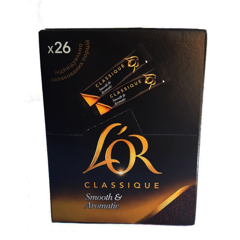 Кофе "L'Or" Classique 26 стиков*2 г