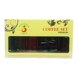 Сиропы к кофе Coffe Set 6 штук по 40 мл.