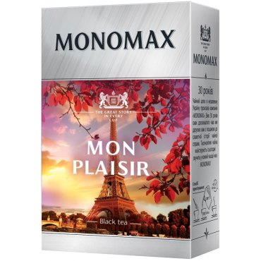 Чай чорний цейлонський Мономах Mon Plaisir 80 грам