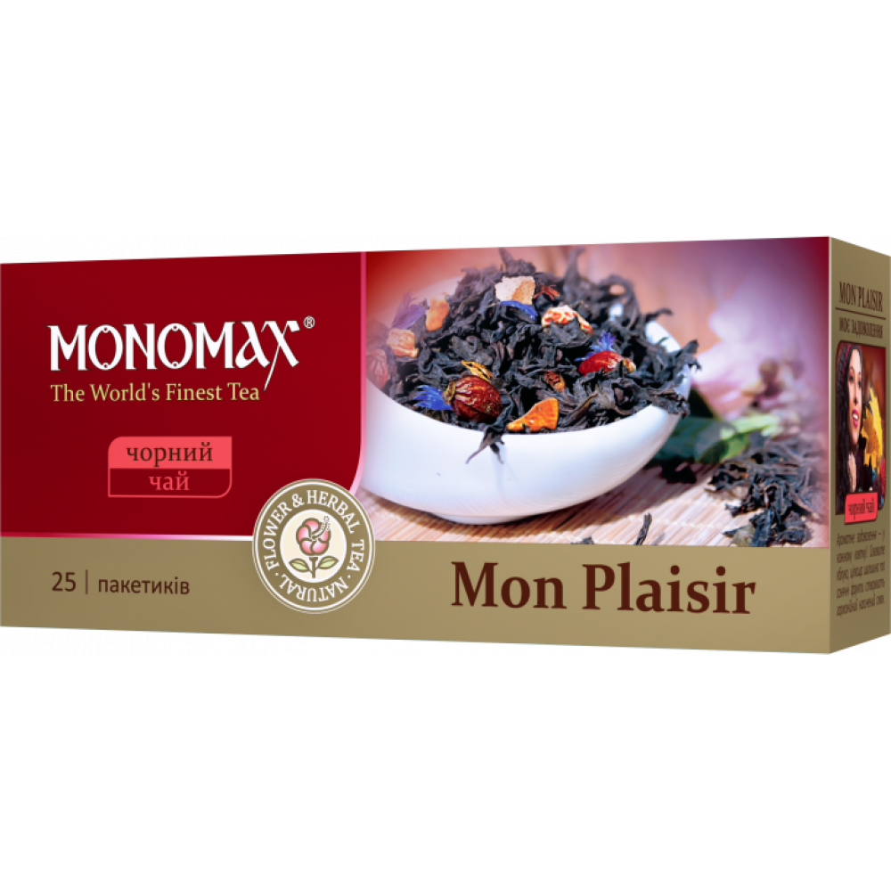 Чай "Мономах" Mon Plaisir, 25 ф/п