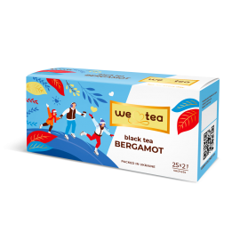 Чай цейлонський чорний We Tea Bergamot 25 пакетів