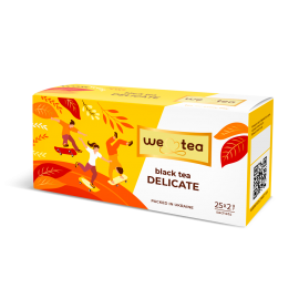 Чай цейлонський чорний We Tea Delicate 25 пакетів