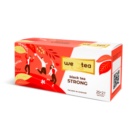 Чай цейлонський чорний We Tea Strong 25 пакетів