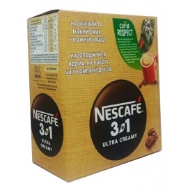 Кофе Nescafe Creamy 3в1 стик 20 пакетов по 13 грамм