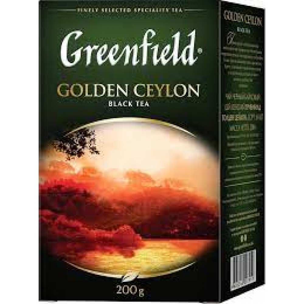 Чай черный Greenfield Golden Ceylon 200 грамм