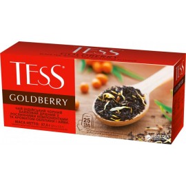Чай черный пакетированный TESS Goldberry 25 x 1.5 г