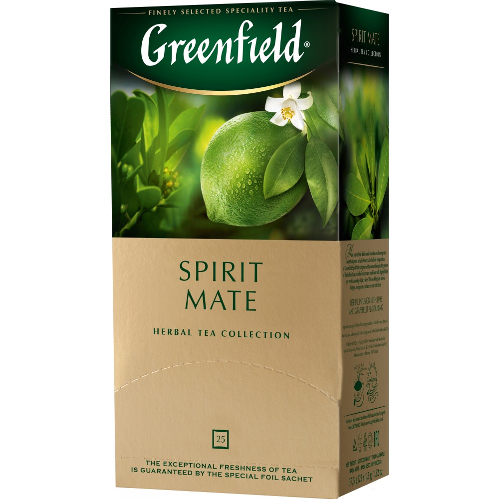 Чай "Greenfield" Spirit Mate 25 ф/п
