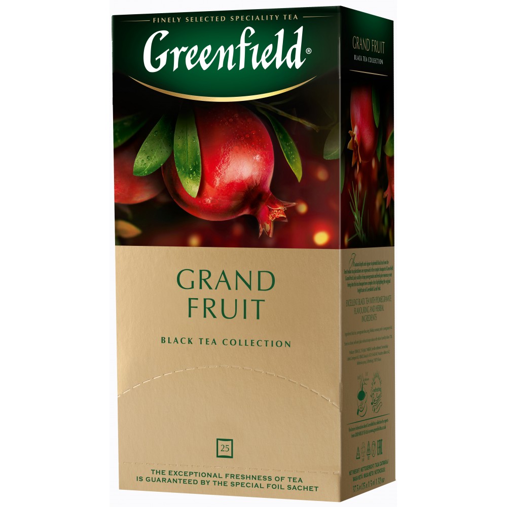 Чай "Greenfield" Grand Fruit 25 ф/п