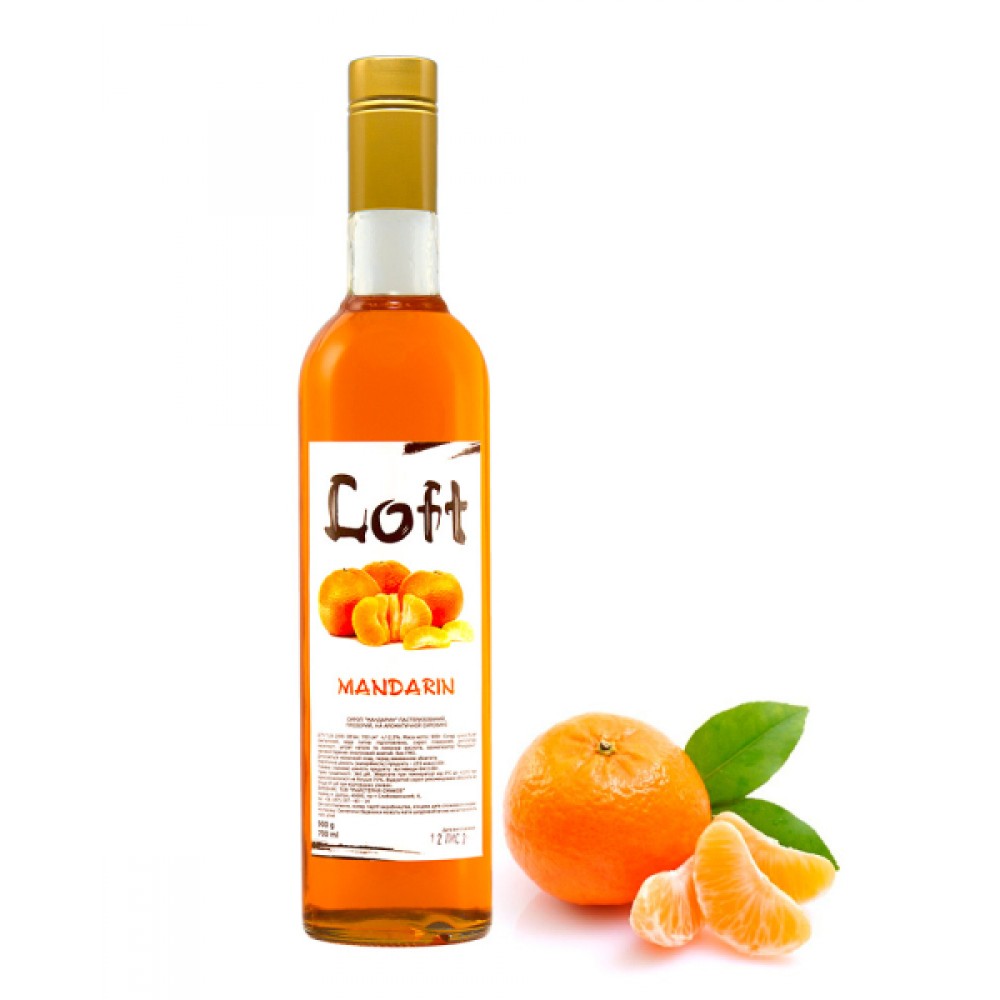 Сироп LOFT Мандарин 700 мл 