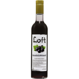 Сироп LOFT Чорна смородина 700 мл у скляній пляшці