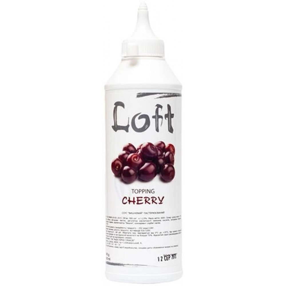 Топінг-соус LOFT Вишня 600 грам