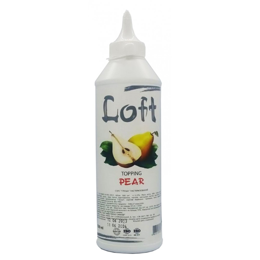 Топінг-соус LOFT Груша 600 грам