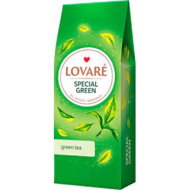 Чай зеленый китайский Lovare листовой Special Green 80 грамм