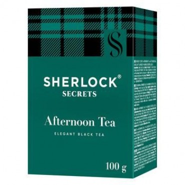 Чай чорний Sherlock Secrets Afternoon Tea 100 грам