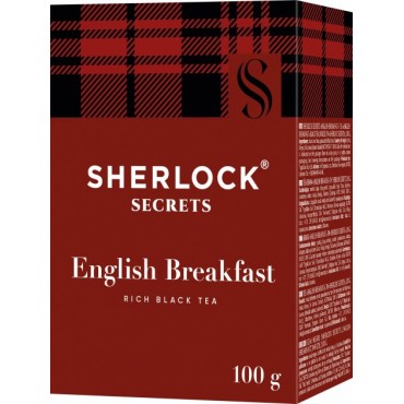 Чай Sherlock Secrets "English Breakfast" черный листовой 100 г