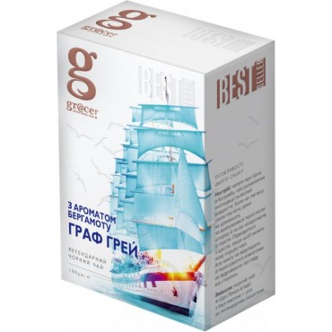 Чай "Grace!" Bestseller Граф Грей, 100 г