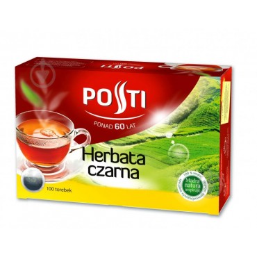 Чай Posti черный 100 пакетов