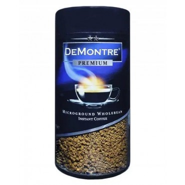 Кофе "DeMontre" Premium растворимый 200 грамм стекло банка