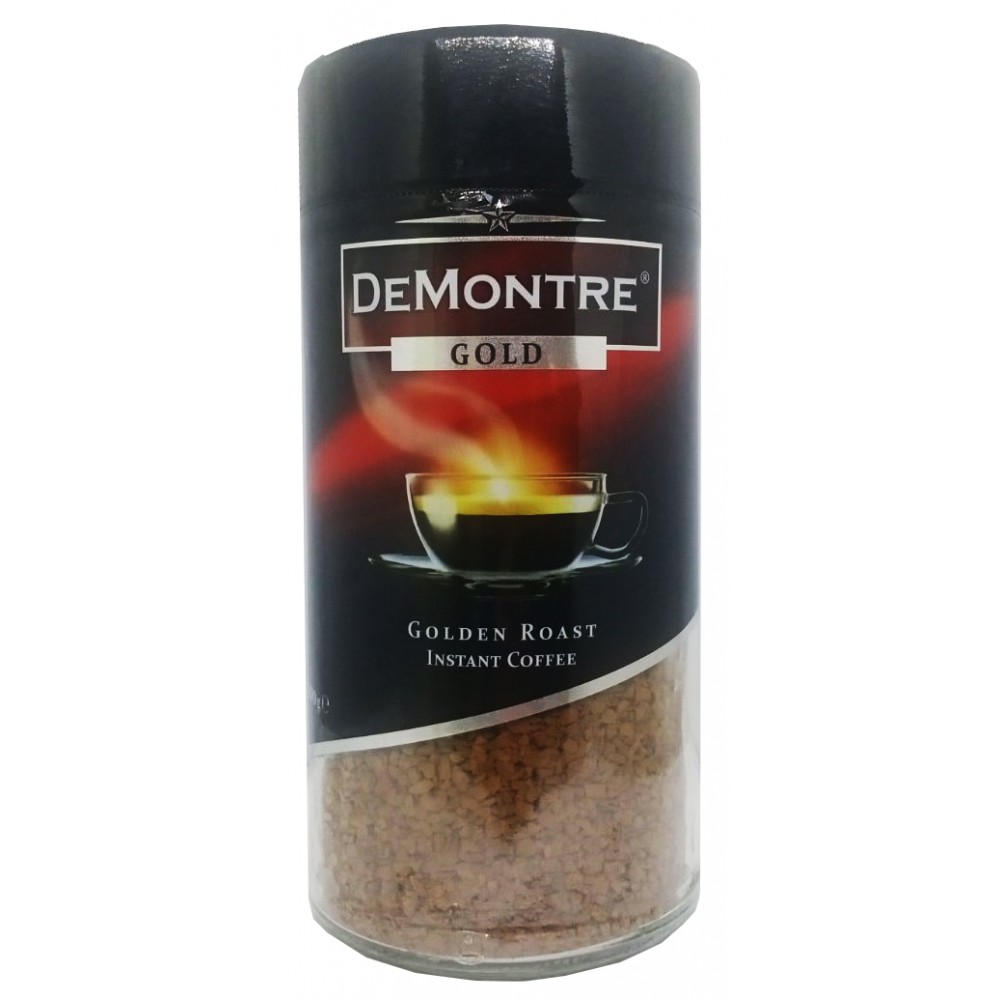 Кава DeMontre Gold 200 грам скло банка