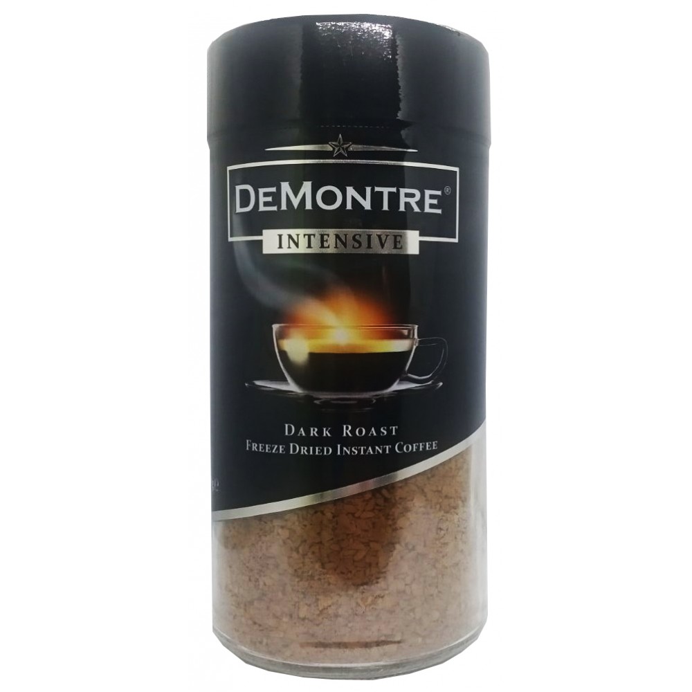 Кофе DeMontre Intensive 200 грамм стекло банка