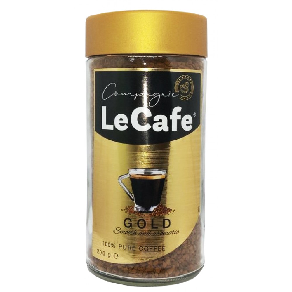 Кава розчинна Le Cafe Gold 200 грам