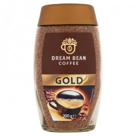 Кава "Dream Bean" Gold 200 грам скло банка.