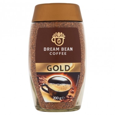 Кава "Dream Bean" Gold 200 грам скло банка.